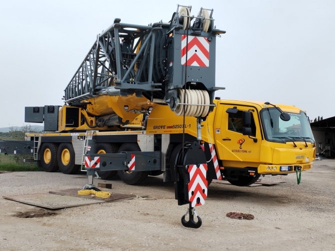 Autogru Manitowoc 250 T. 125 mt. - autogruroma, autogru roma, 